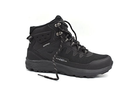 M.p Premıum 242-1800 Waterproof Phlon Hafif Taban Bağcıklı Erkek Bot SİYAH