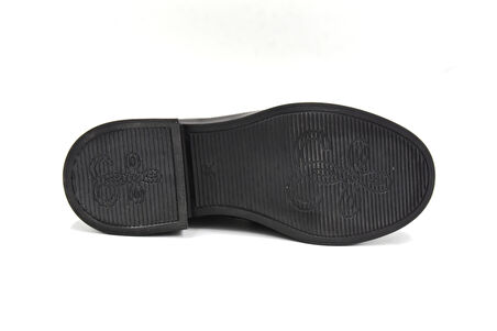 Beyaz (Oc Shoes) Termo Kaymaz Taban Günlük Kadın Loafer Ayakkabı SİYAH