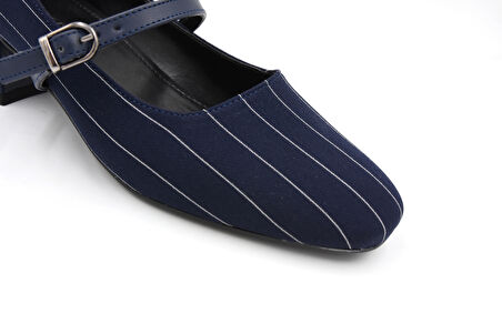 Beyaz (London) Kalın Topuklu Kadın Ayakkabı LACİ