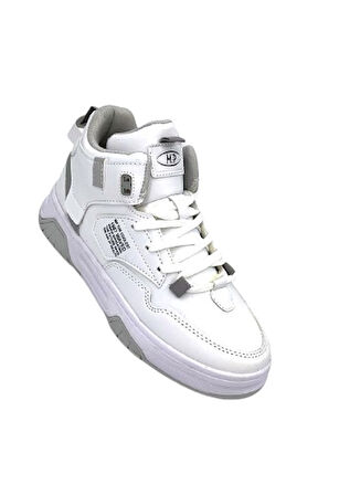 M.p 242-2063 Phlon Hafif Taban Bağcıklı Bilekli Kadın Spor AYAKKABI BEYAZ
