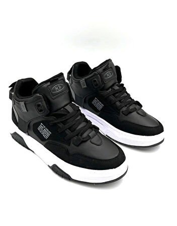 M.p 242-2063 Phlon Hafif Taban Bağcıklı Bilekli Kadın Spor AYAKKABI SİYAH