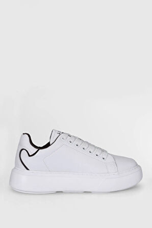 Lufian Amy Kadın Sneaker Ayakkabı BEYAZ
