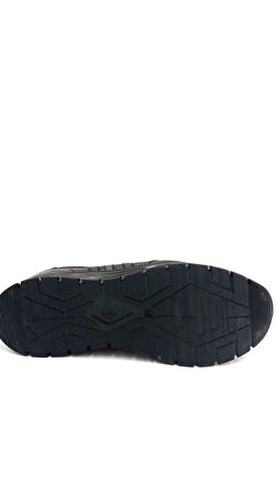 Beyaz Maxsimo Hakiki Deri Termo Kaymaz Taban Günlük Erkek Ayakkabı BLACK