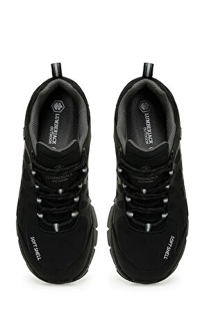 Lumberjack URSA G NWP 3PR Bağcıklı Unisex Outdoor Ayakkabı SİYAH SİYAH