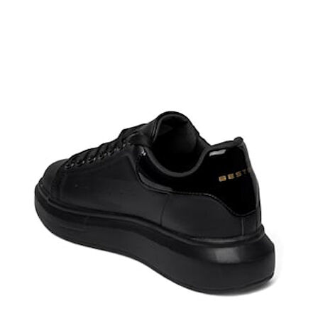 Prego (Bestof) Poli Hafif Taban Bağcıklı Uniseks Spor Ayakkabı SİYAH