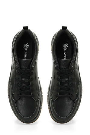 Lumberjack WINDELL C 4PR Hakiki Deri Termo Kaymaz Taban Erkek Günlük Ayakkabı SİYAH