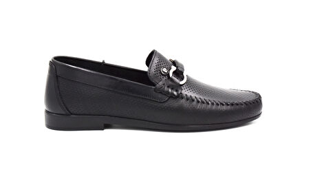 Pier Cardin 2588 Hakiki Deri Günlük Erkek Loafer SİYAH
