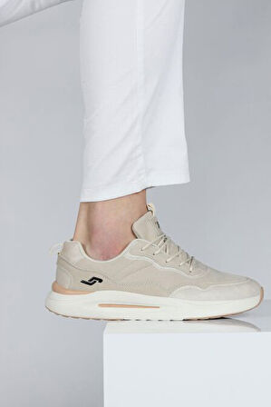 Jump 29082 Phlon Hafif Taban Erkek Sneaker Günlük Spor Ayakkabı BEJ