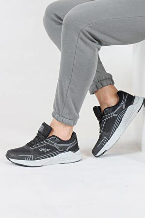 Jump 32438 Phlon Hafif Taban Bağcıklı Erkek Spor Ayakkabı SİYAH