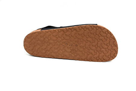 Fly Soft S963 Poli Hafif Taban Cırtlı Erkek Sandalet SİYAH