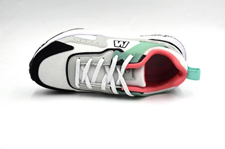 M.p 251-2392 Phlon Hafif Taban Uniseks Spor Ayakkabı GRİ BEYAZ