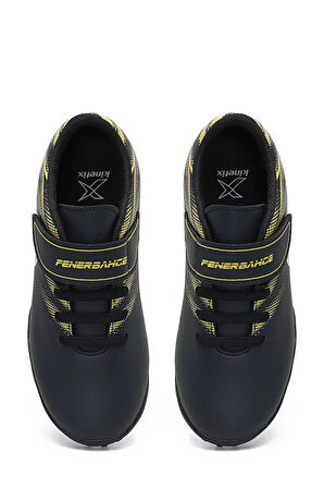 Kinetix PODA TF F 5FX Siyah Erkek Çocuk Halı Saha Ayakkabısı SARI LACİVERT