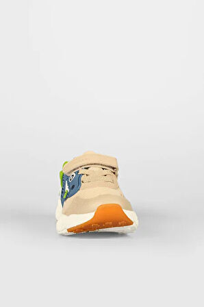 Vicco Tuna Phlon Hafif Taban Çocuk Spor Ayakkabı BEJ