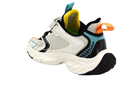 Pepino FY25-1961 Phlon Hafif Taban Cırtlı Cocuk Spor Ayakkabı BEYAZ