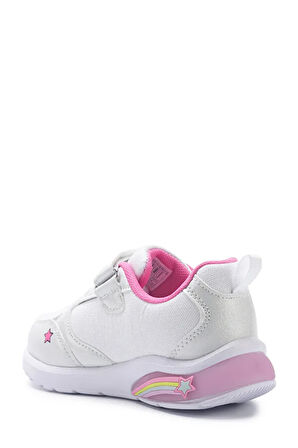 Mini Mause Ondo.P5FX Işıklı Çocuk Spor Ayakkabı BEYAZ