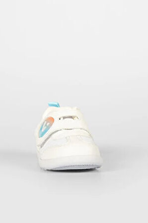 Vicco Donut Ortapedik Kauçuk Hafif Taban Cırtlı Bebe İlk Adım Spor Ayakkabı BEYAZ