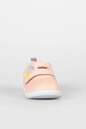 Vicco Donut Ortapedik Kauçuk Hafif Taban Cırtlı Bebe İlk Adım Spor Ayakkabı PUDRA