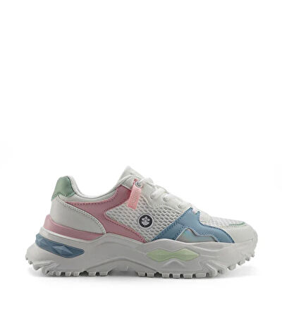 Lumberjack Chuke 5fx Phlon Hafif Taban Bağcıklı Kadın Spor Ayakkabı BEYAZ