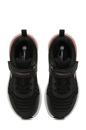 Lumberjack HEARD 5FX Kız Çocuk Spor Ayakkabı SİYAH