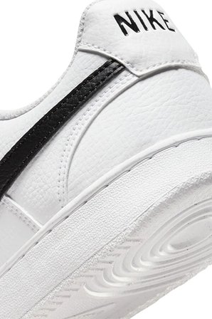 Nike Court Vision Lo Nn Kadın Sneaker Ayakkabı BEYAZ SİYAH