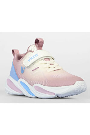 Vicco Samur Phlon Hafif Taban Cırtlı Spor Ayakkabı PUDRA
