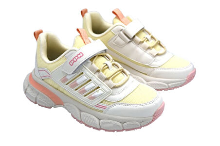 Pepino FY25-1897 Phlon Hafif Taban Cırtlı Çocuk Spor Ayakkabı BEJ