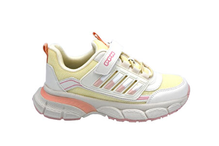 Pepino FY25-1897 Phlon Hafif Taban Cırtlı Çocuk Spor Ayakkabı BEJ