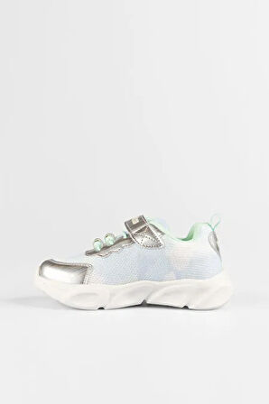 Vicco Gelato Işıklı Phlon Hafif Taban Cırtlı Spor Ayakkabı GUMÜŞ