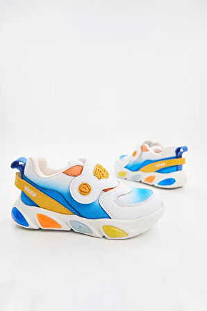 Vicco Hellen 346.P25Y. 164 Işıklı Phlon Hafif Taban Cırtlı Çocuk Spor Ayakkabı ÇOK RENKLİ