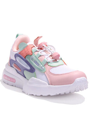 Vicco Cecelia 346F25Y167 Ortopedik Günlük Kız Çocuk Spor Ayakkabı BEYAZ