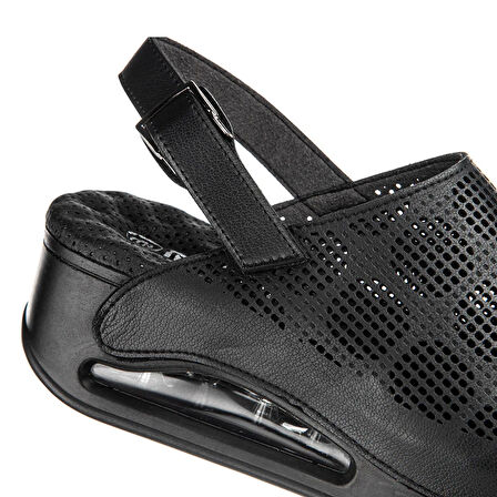 Muya Jambe İçi Jelli Kadın Sandalet SİYAH