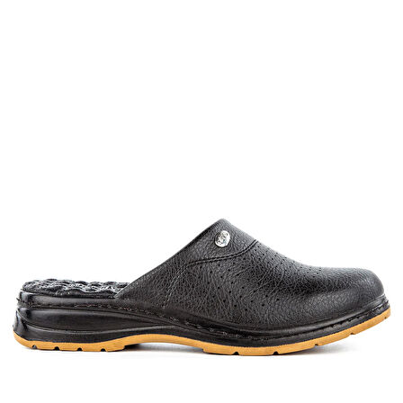 Muya Shore Burnu Kapalı Uniseks Terlik SİYAH