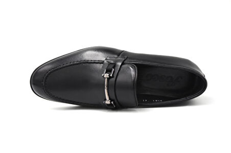 Fosco Hakiki Deri Günlük Erkek Ayakkabı 3181 SİYAH