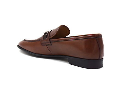 Fosco Hakiki Deri Günlük Erkek Ayakkabı 3181 TABA