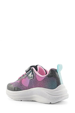 Lumberjack WAVY 5FX Kız Çocuk Spor Ayakkabı SİYAH