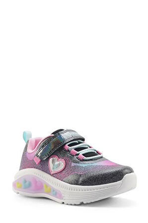 Lumberjack WAVY 5FX Kız Çocuk Spor Ayakkabı SİYAH