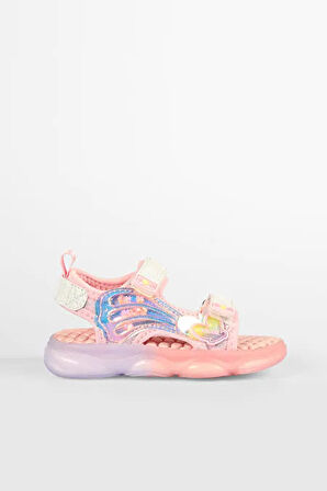 Vicco Can Işıklı 332.P25Y.254 Kız Çocuk Sandalet PEMBE