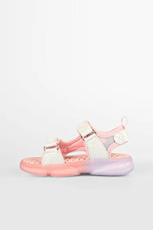 Vicco Can Işıklı 332.P25Y.254 Kız Çocuk Sandalet PEMBE