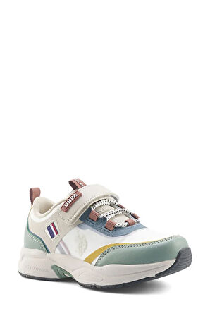 U.S. Polo Assn. SUSE 5FX Erkek Çocuk Spor Ayakkabı BEJ