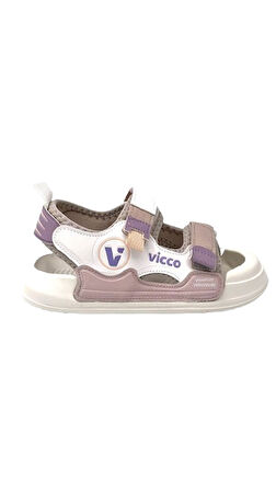 Vicco Wonder Phlon Hafif Taban Cırtlı Çocuk Sandalet LİLA