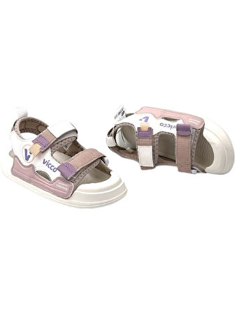 Vicco Wonder Phlon Hafif Taban Cırtlı Çocuk Sandalet LİLA
