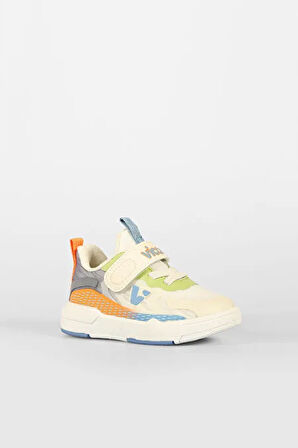 Vicco Daphne Phlon Hafif Taban Cırtlı Çocuk Sneaker BEJ