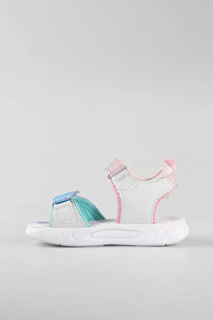 Vicco Arial Cırtlı Phlon Hafif Taban Günlük Kız Çocuk Sandalet ÇOK RENKLİ