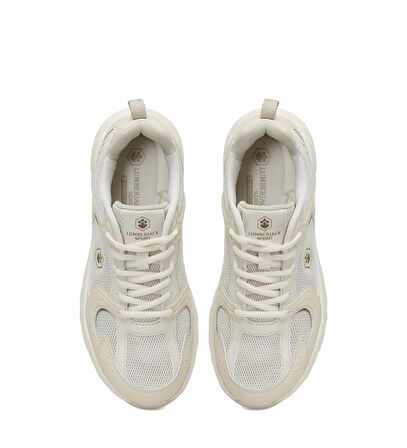 Lumberjack Pol Wmn Pu 4Pr Phlon Hafif Taban Kadın Sneaker Ayakkabı BEJ