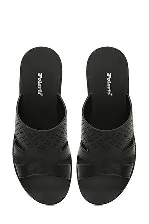 Polaris 325074.Z 5FX Kadın Terlik SİYAH