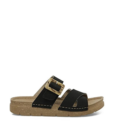 Polaris 166933.Z5FX Kadın Terlik SİYAH