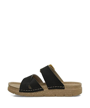 Polaris 166933.Z5FX Kadın Terlik SİYAH