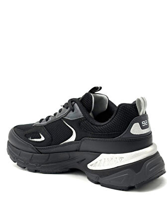 Lescon Newton 2 Phlon Hafif Taban Uniseks Spor Ayakkabı SİYAH