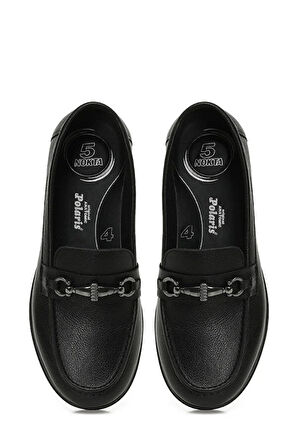 Polaris 5 Nokta 105221.Z5PR Kadın Loafer SİYAH