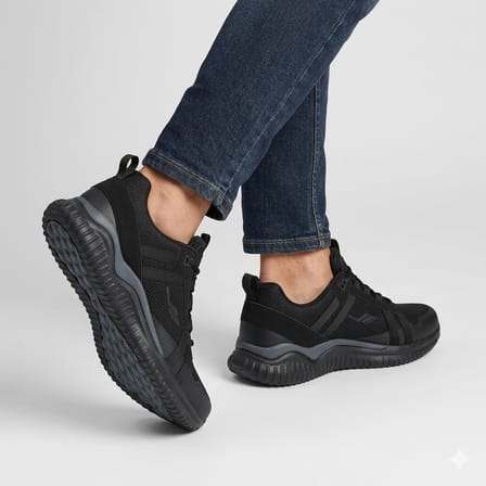 Lescon Nıtro Hellıum Erkek Spor Ayakkabı SİYAH